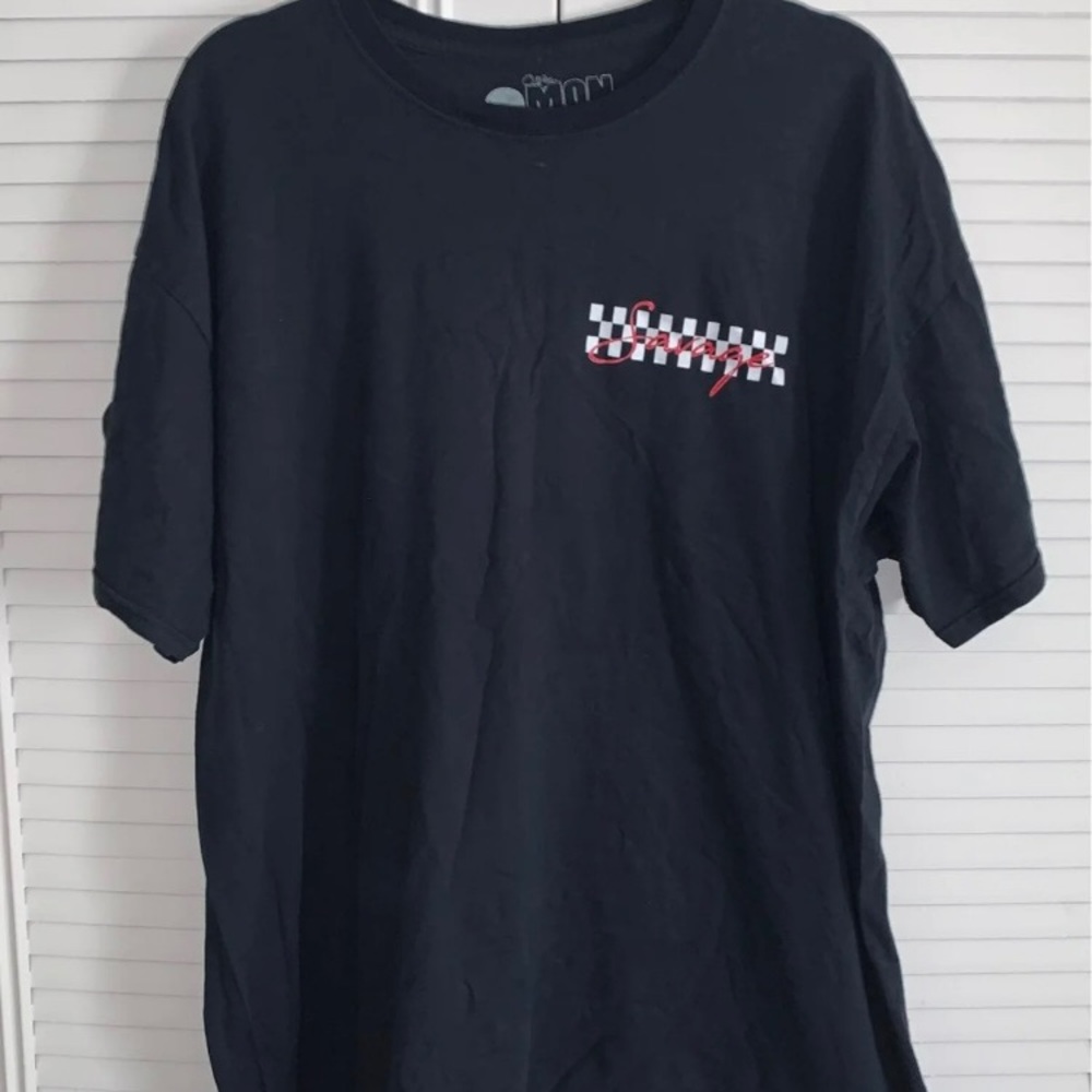 No limits Checkered Savage T shirt